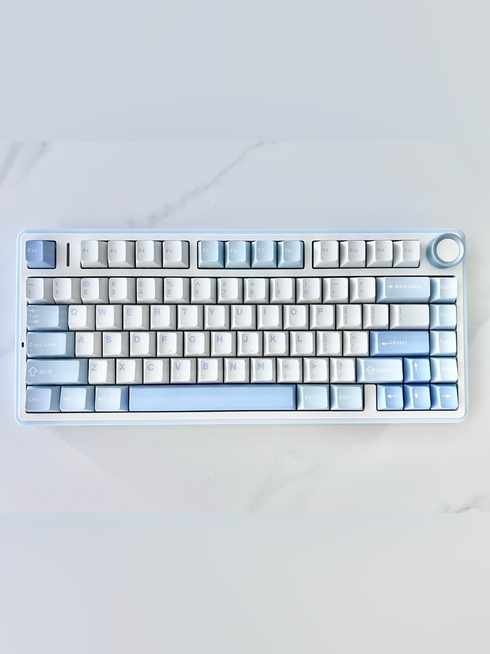 Epomaker x Aula F75 Baby Blue Keyboard